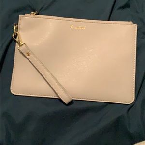 Kate Loxton light blue wristlet